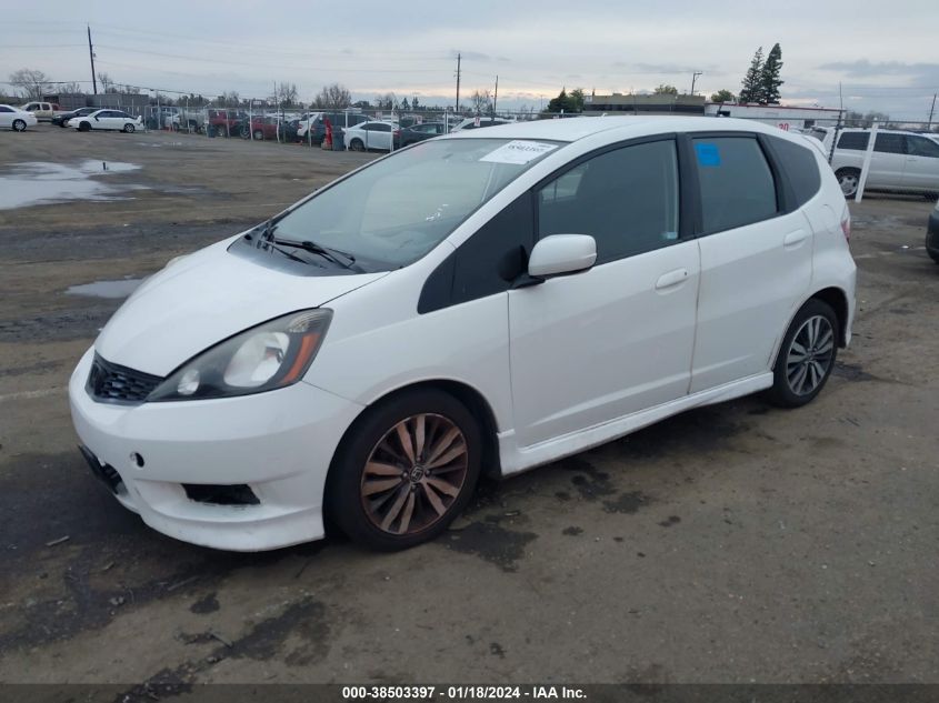 2013 HONDA FIT SPORT - JHMGE8H5XDC019334