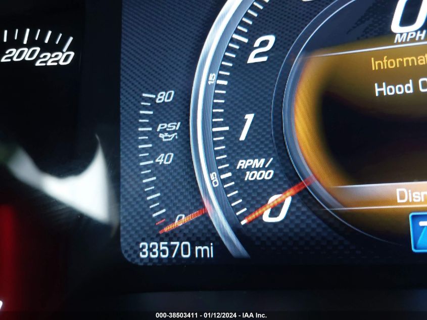 2015 CHEVROLET CORVETTE Z06 - 1G1YT2D68F5600290