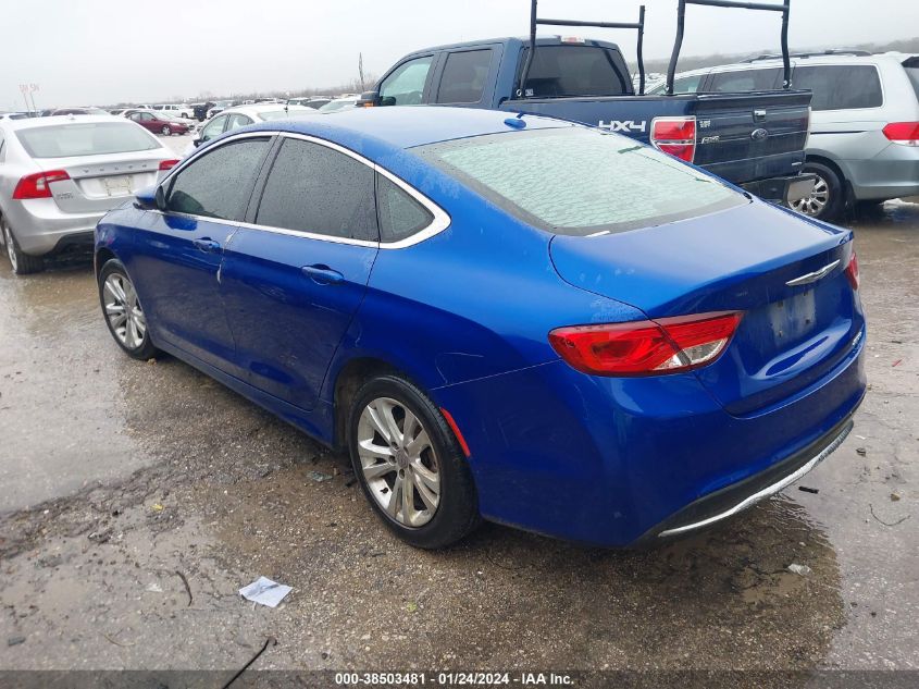 1C3CCCAB2FN707588 | 2015 CHRYSLER 200