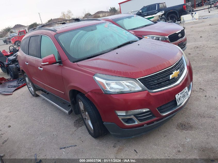 2013 CHEVROLET TRAVERSE LTZ - 1GNKRLKD0DJ186338