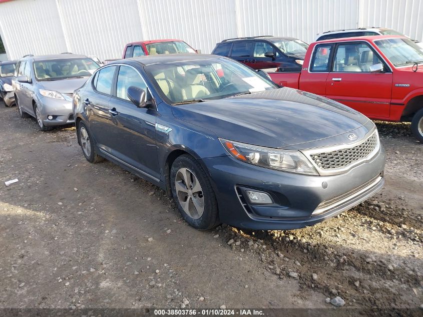 2014 KIA OPTIMA HYBRID LX - KNAGM4AD7E5067214
