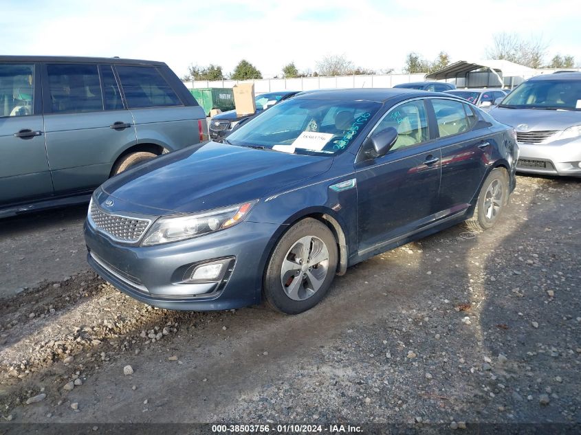 2014 KIA OPTIMA HYBRID LX - KNAGM4AD7E5067214