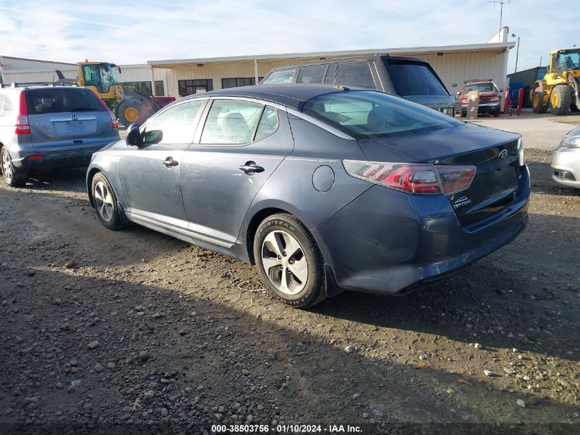 2014 KIA OPTIMA HYBRID LX - KNAGM4AD7E5067214