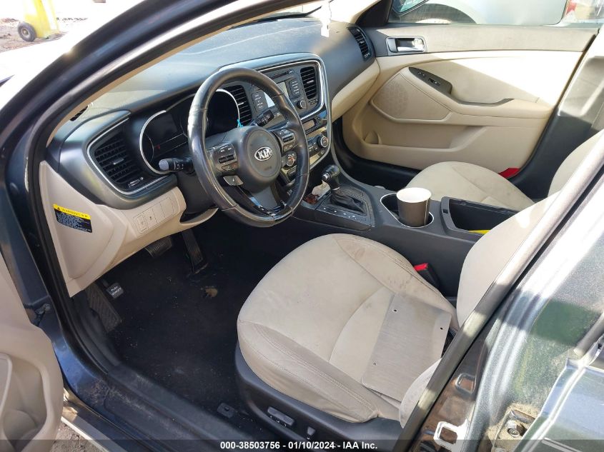 2014 KIA OPTIMA HYBRID LX - KNAGM4AD7E5067214