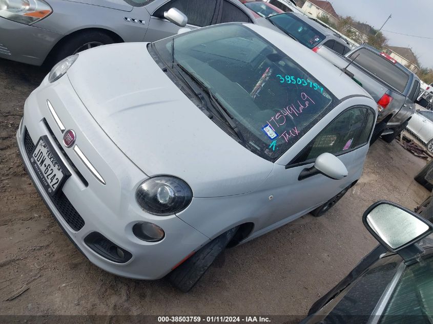 2017 FIAT 500 POP - 3C3CFFKR1HT549669