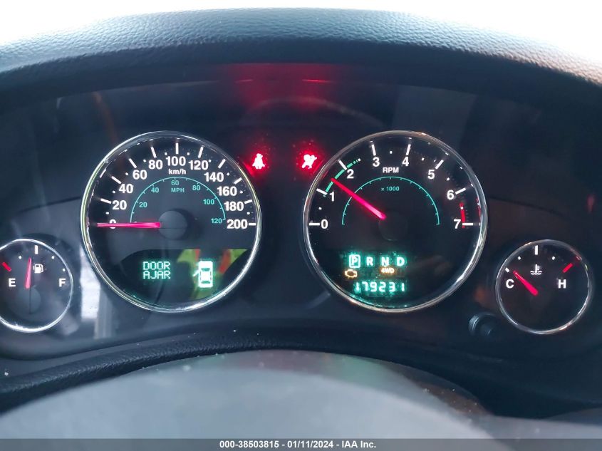 2013 JEEP WRANGLER UNLIMITED RUBICON - 1C4BJWFG8DL637638