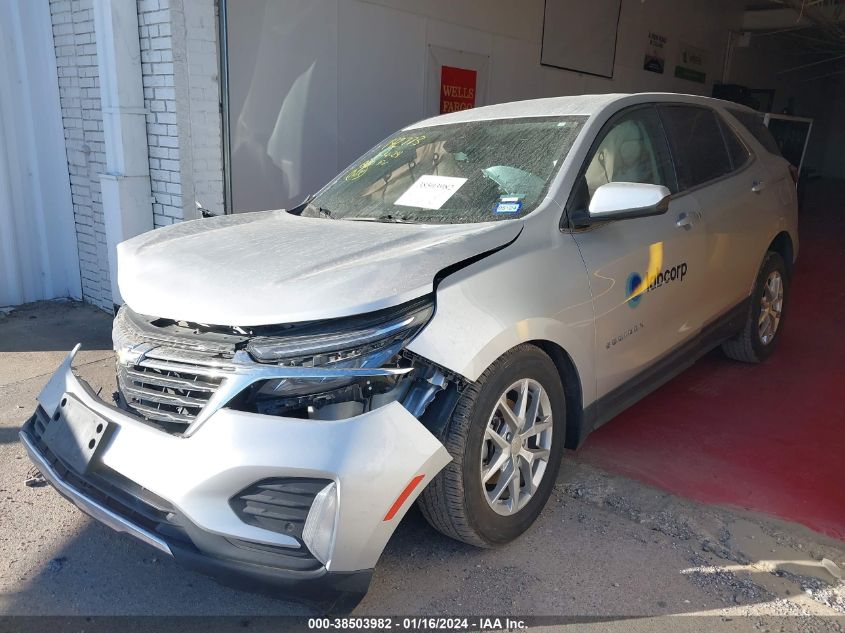 2022 CHEVROLET EQUINOX LT - 2GNAXJEV2N6139451