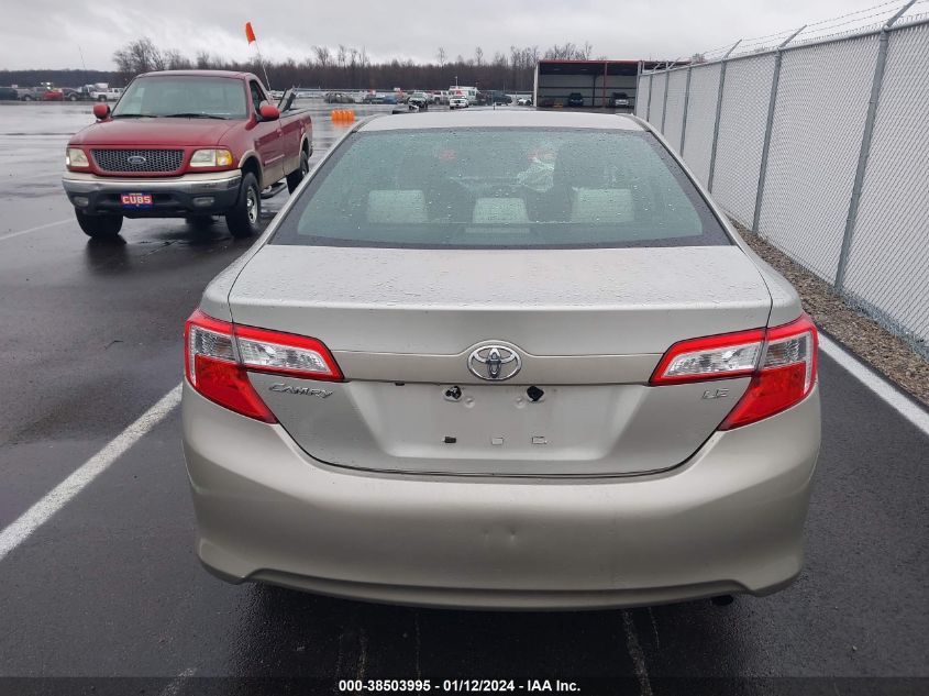 2014 TOYOTA CAMRY LE - 4T4BF1FKXER373487