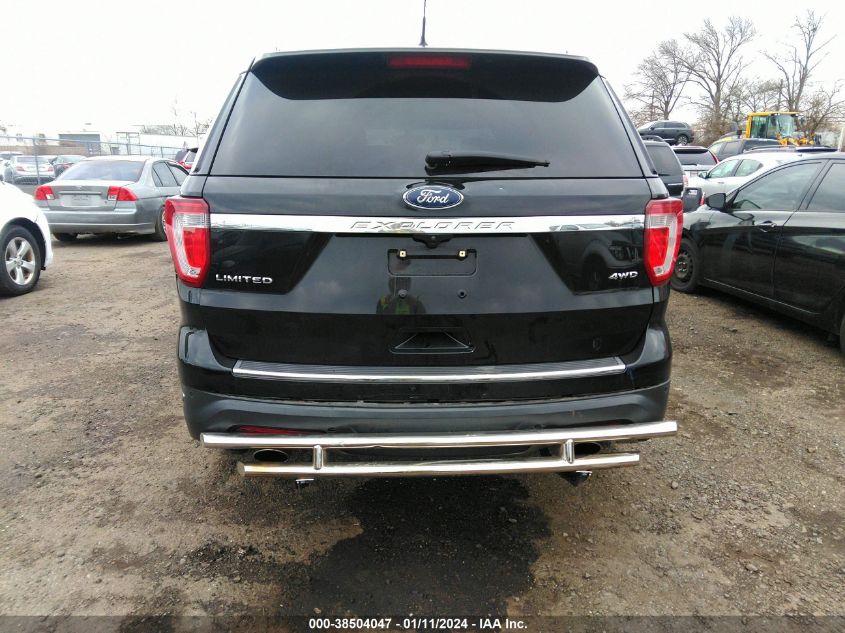2018 FORD EXPLORER LIMITED - 1FM5K8F87JGA86715