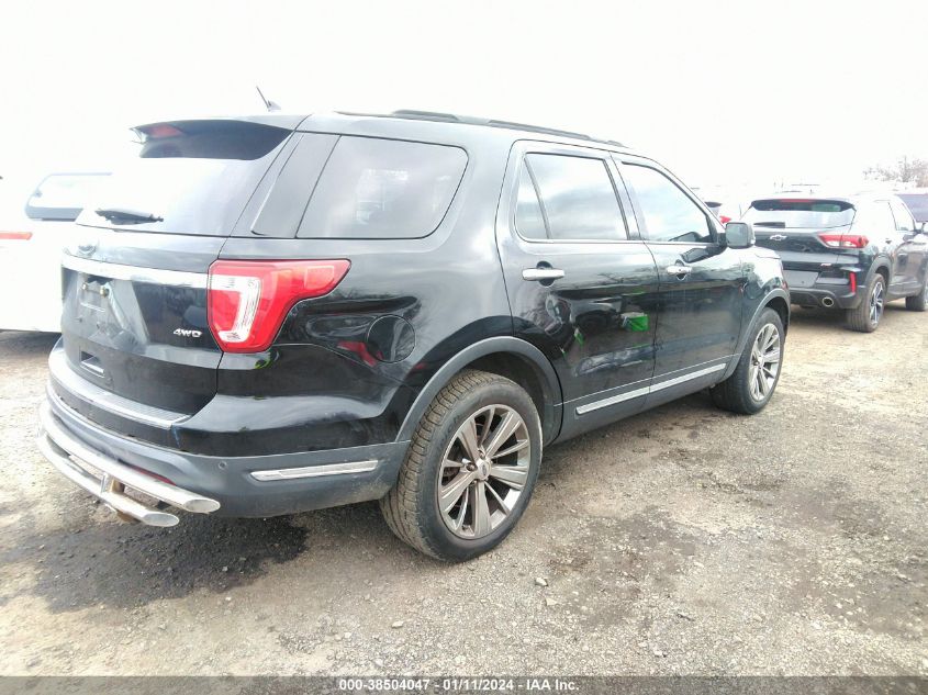 2018 FORD EXPLORER LIMITED - 1FM5K8F87JGA86715