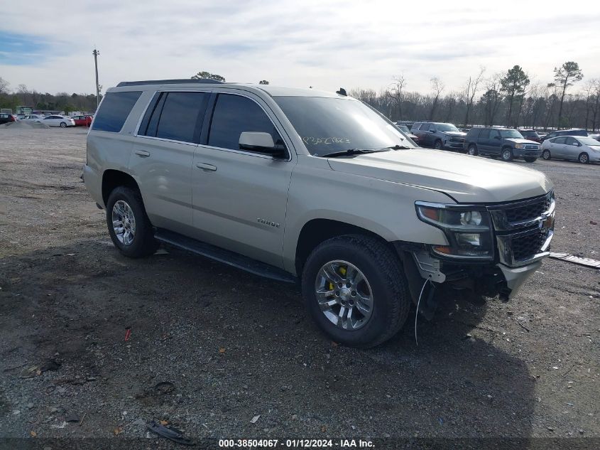 2015 CHEVROLET TAHOE LT - 1GNSKBKC5FR145360