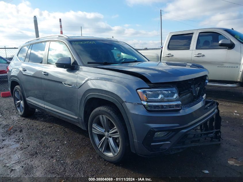 2018 VOLKSWAGEN ATLAS 3.6L V6 SE W/TECHNOLOGY - 1V2FR2CA0JC555660