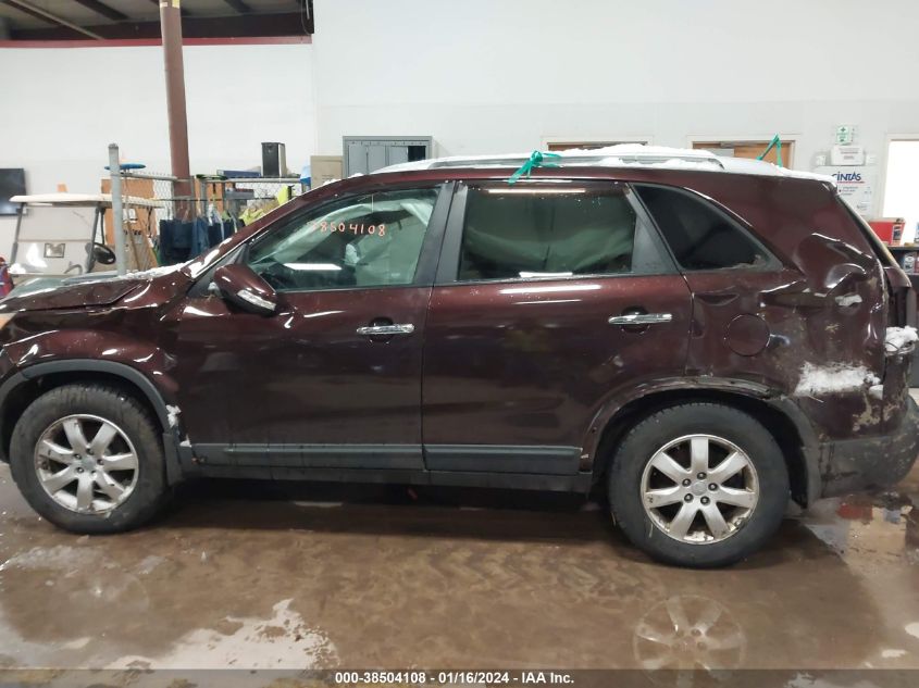 2013 KIA SORENTO LX - 5XYKT3A60DG317331