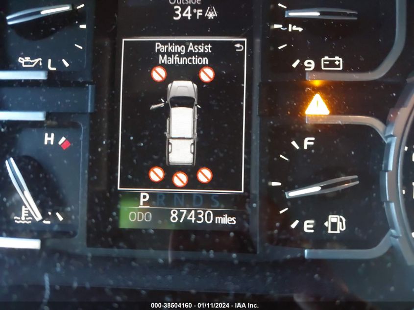 2019 TOYOTA TUNDRA SR5 5.7L V8 - 5TFDW5F12KX786570