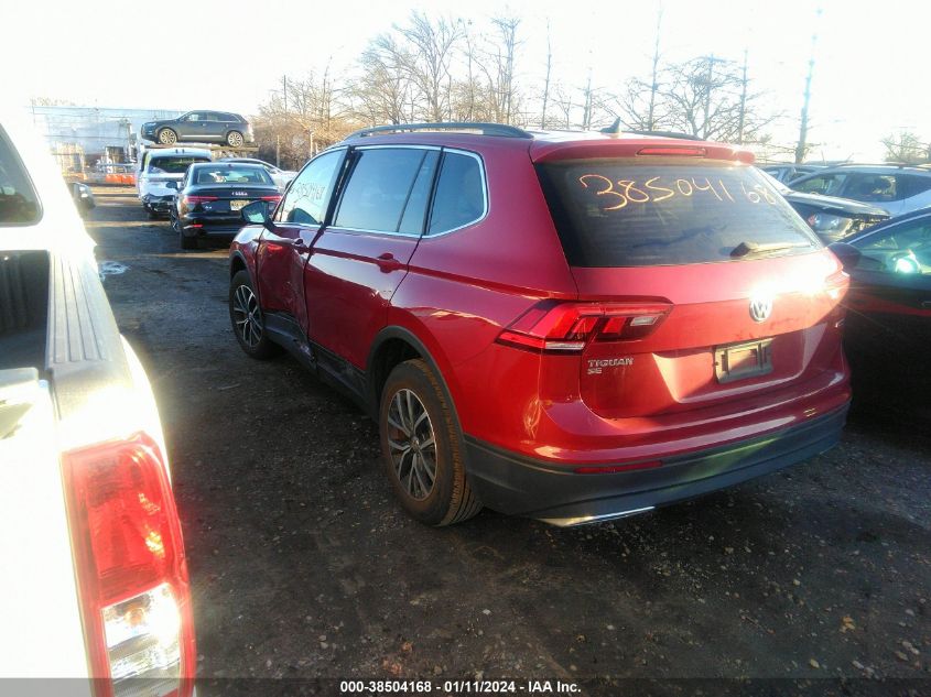 2019 VOLKSWAGEN TIGUAN SE/SEL/SEL R-LINE JET-BLA - 3VV2B7AX9KM162069