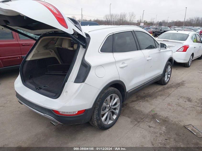 VIN 5LMCJ2D95HUL01360 2017 LINCOLN MKC SELECT