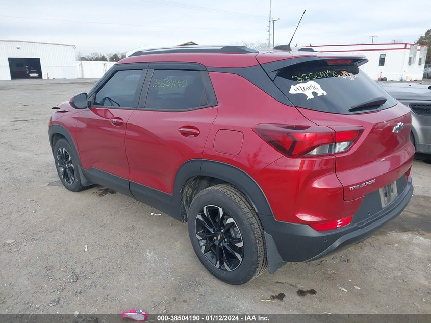 VIN KL79MPSL4MB009691 2021 CHEVROLET TRAILBLAZER LT