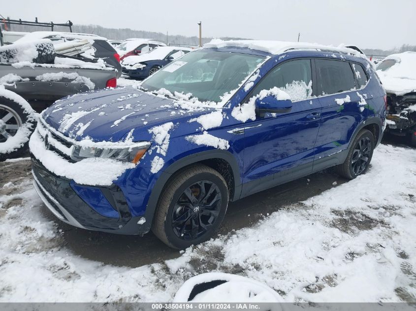 2022 VOLKSWAGEN TAOS SE - 3VVWX7B23NM068098