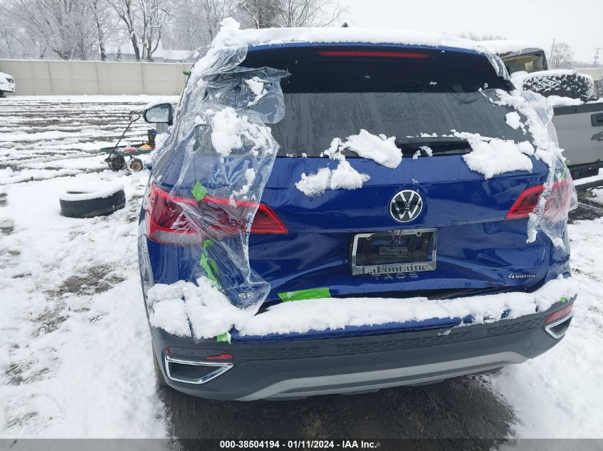 2022 VOLKSWAGEN TAOS SE - 3VVWX7B23NM068098
