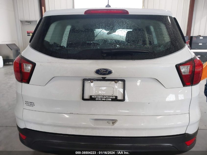 2019 FORD ESCAPE S - 1FMCU0F70KUB74552