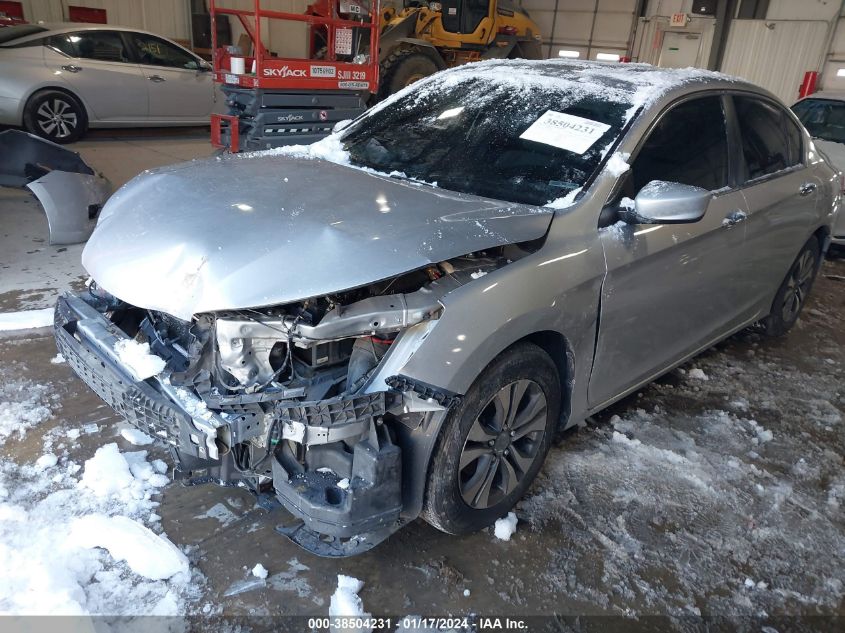 2013 HONDA ACCORD LX - 1HGCR2F3XDA096348