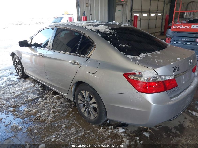 2013 HONDA ACCORD LX - 1HGCR2F3XDA096348