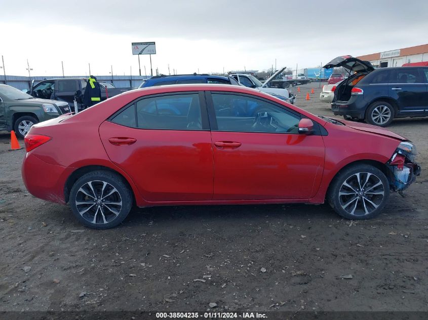 2019 TOYOTA COROLLA SE - 2T1BURHEXKC238268