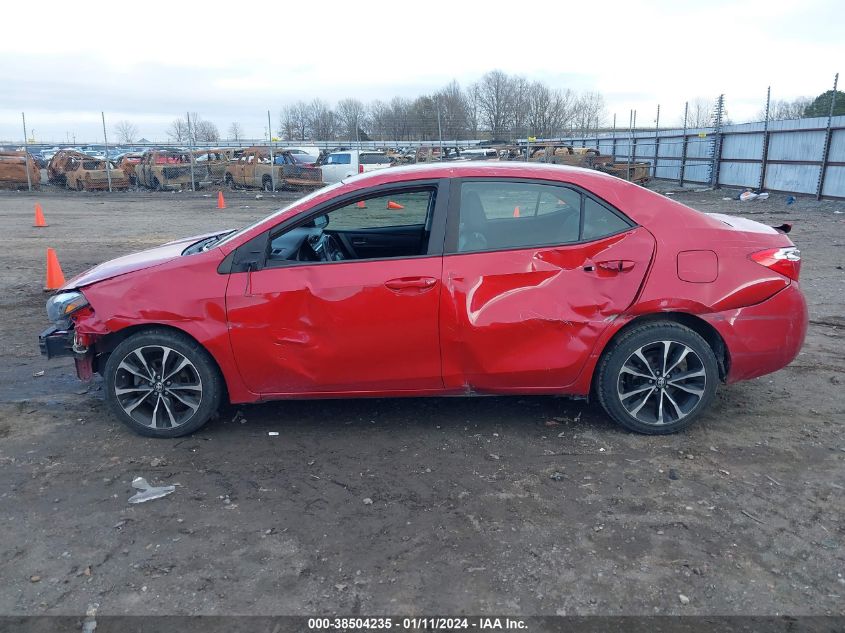 2019 TOYOTA COROLLA SE - 2T1BURHEXKC238268