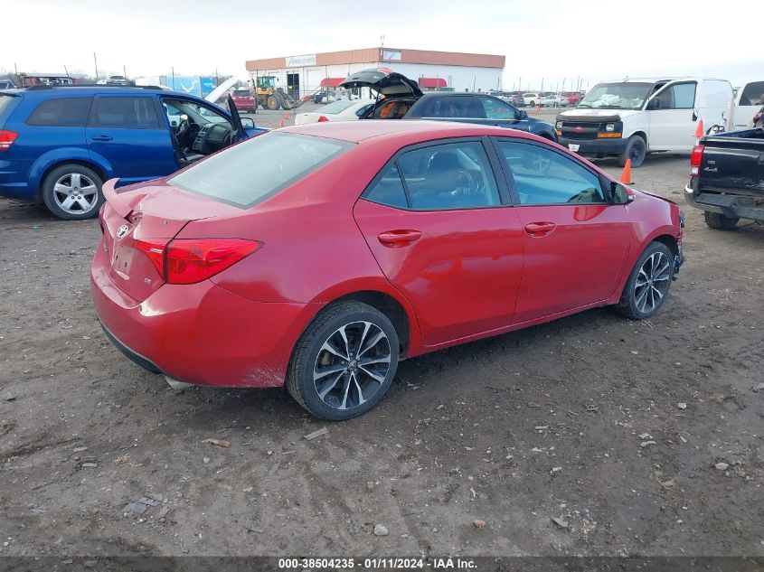 2019 TOYOTA COROLLA SE - 2T1BURHEXKC238268