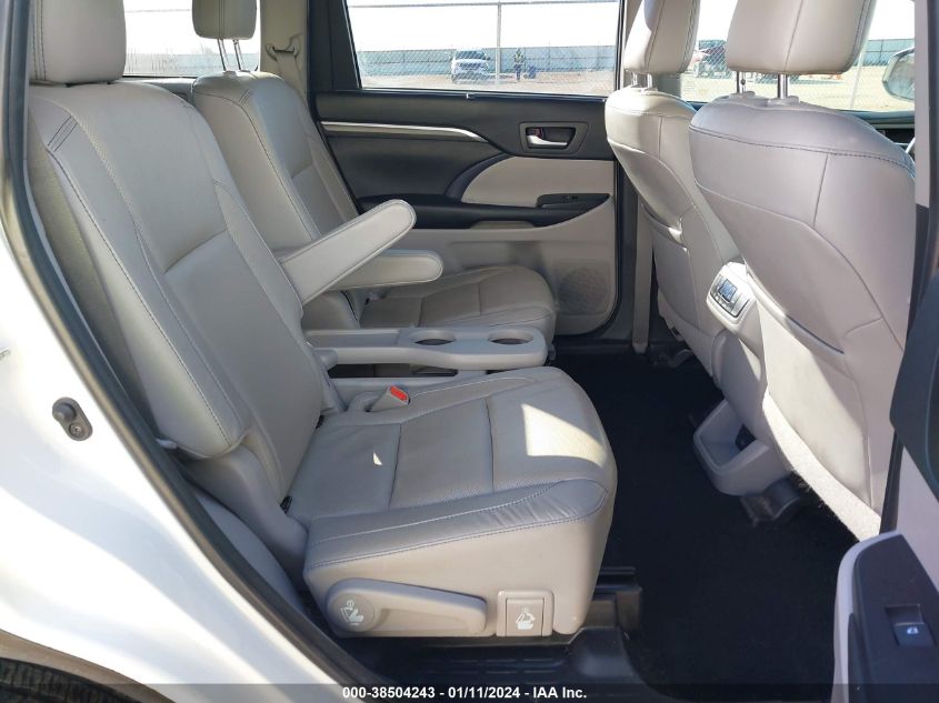 2019 TOYOTA HIGHLANDER LIMITED - 5TDYZRFHXKS320582