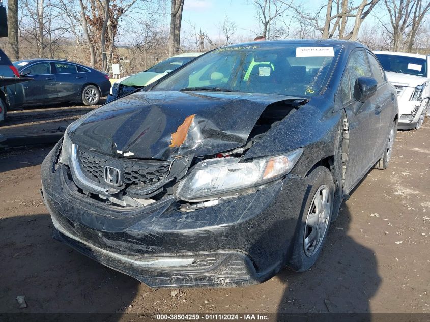 2014 HONDA CIVIC LX - 2HGFB2F59EH558159