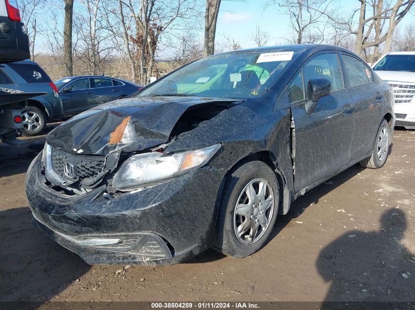 2014 HONDA CIVIC LX - 2HGFB2F59EH558159
