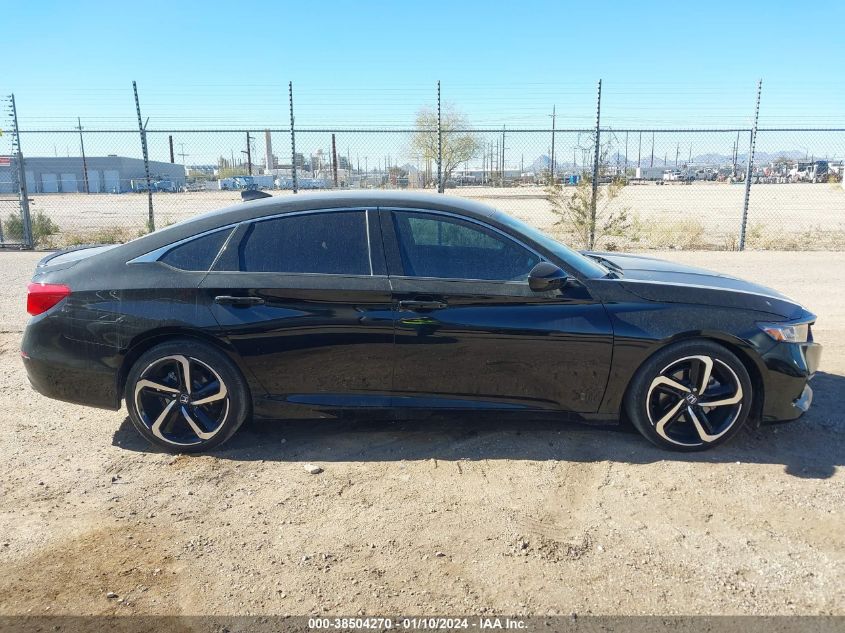 2022 HONDA ACCORD SPORT 1HGCV1F39NA015315