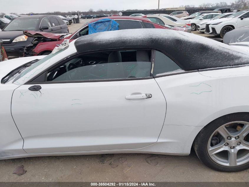 2020 CHEVROLET CAMARO LS/LT - 1G1FB3DX3L0118232