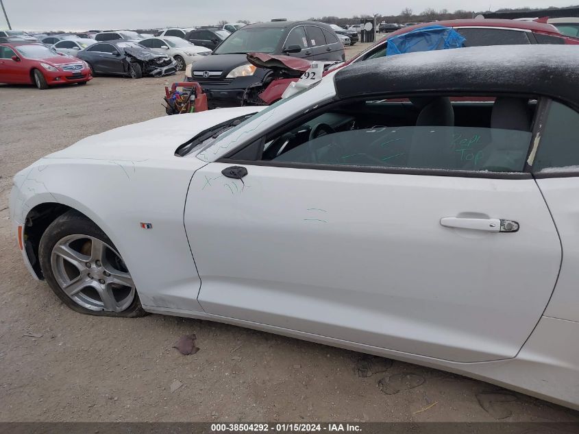 2020 CHEVROLET CAMARO LS/LT - 1G1FB3DX3L0118232
