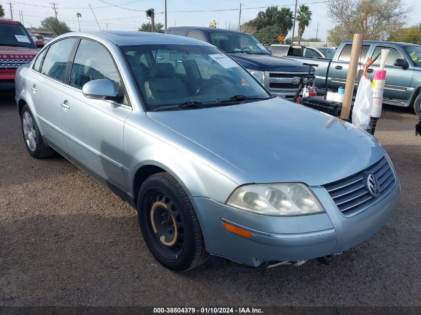 WVWAE63B05E034116 | 2005 VOLKSWAGEN PASSAT