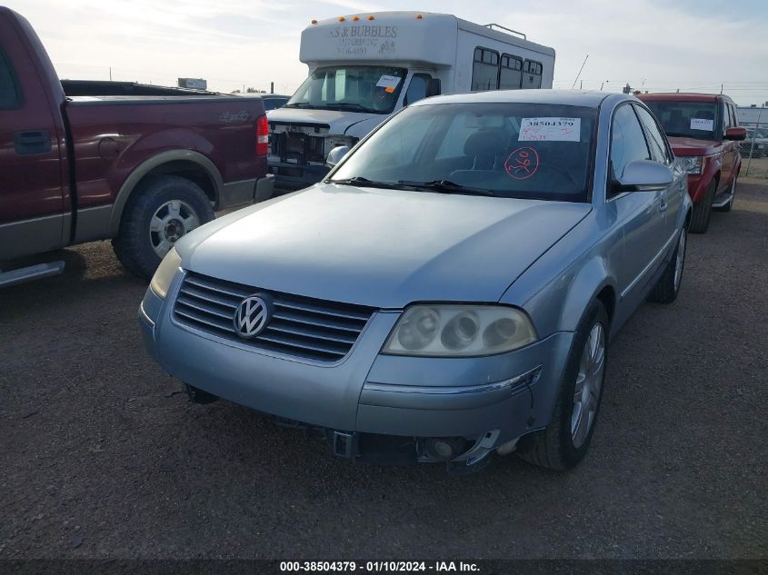 WVWAE63B05E034116 | 2005 VOLKSWAGEN PASSAT