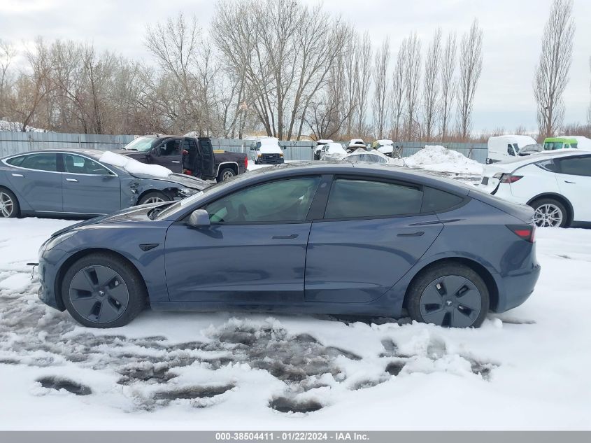 2023 TESLA MODEL 3 REAR-WHEEL DRIVE - 5YJ3E1EA1PF551992