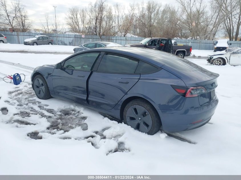 2023 TESLA MODEL 3 REAR-WHEEL DRIVE - 5YJ3E1EA1PF551992