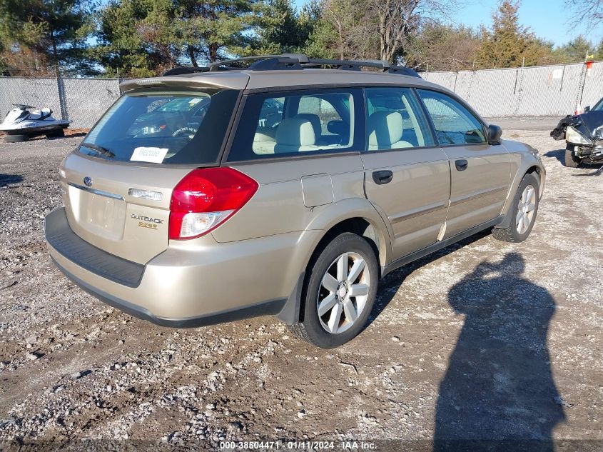 4S4BP61C997328002 | 2009 SUBARU OUTBACK