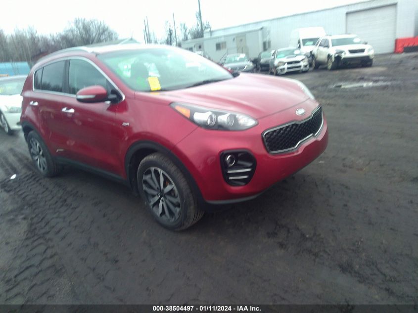 2018 KIA SPORTAGE EX - KNDPNCAC8J7485913