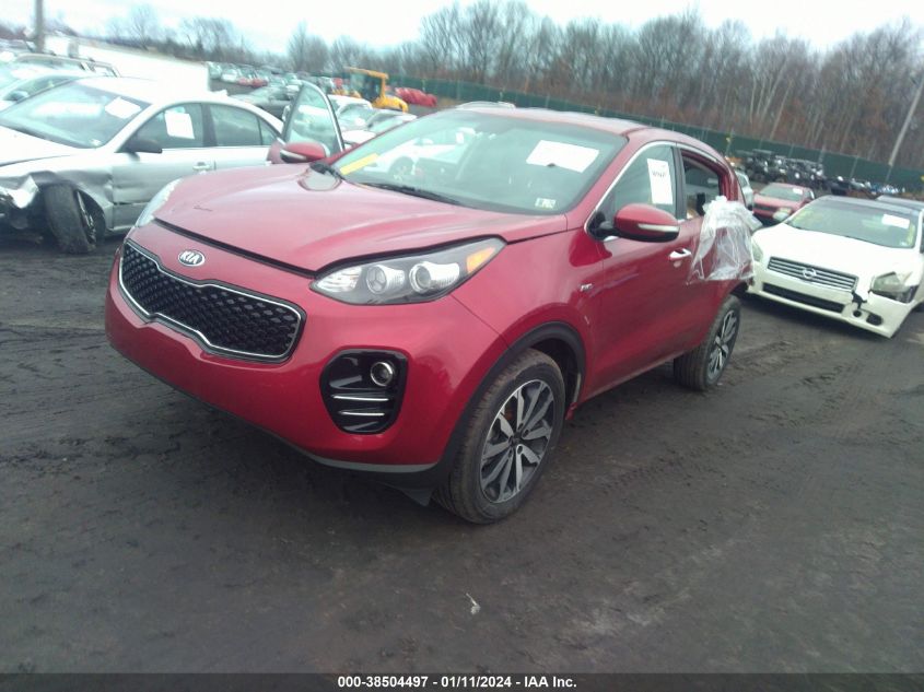 2018 KIA SPORTAGE EX - KNDPNCAC8J7485913