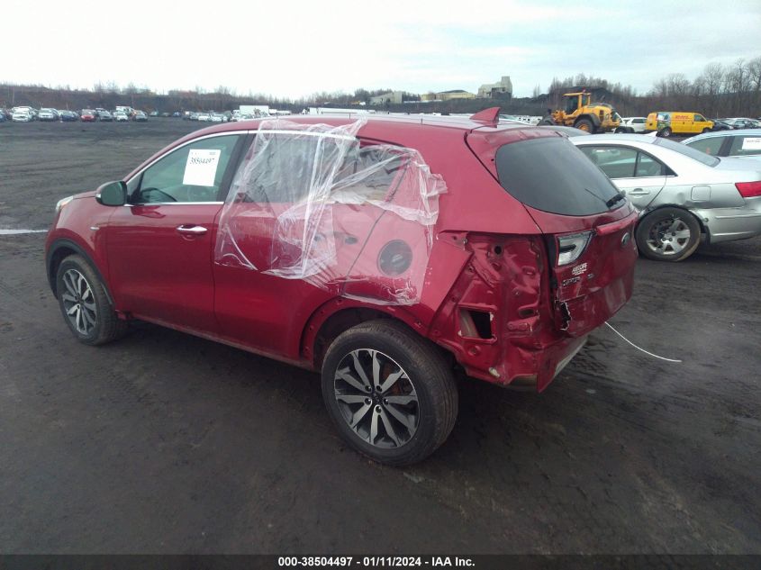 2018 KIA SPORTAGE EX - KNDPNCAC8J7485913