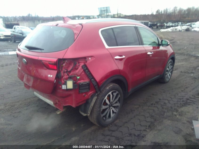 2018 KIA SPORTAGE EX - KNDPNCAC8J7485913