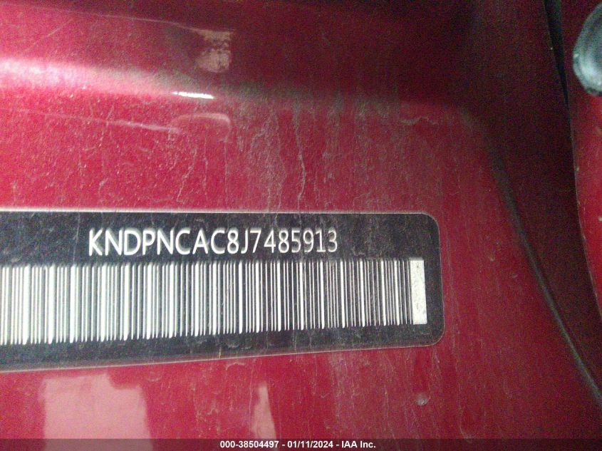2018 KIA SPORTAGE EX - KNDPNCAC8J7485913