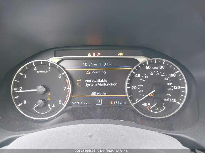 2021 NISSAN ALTIMA SV - 1N4BL4DV8MN329265