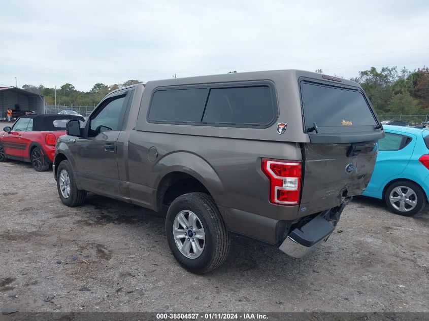 2018 FORD F-150 XL - 1FTMF1CP8JFA88678