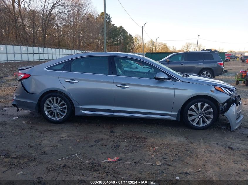 2015 HYUNDAI SONATA LIMITED - 5NPE34AF7FH078617