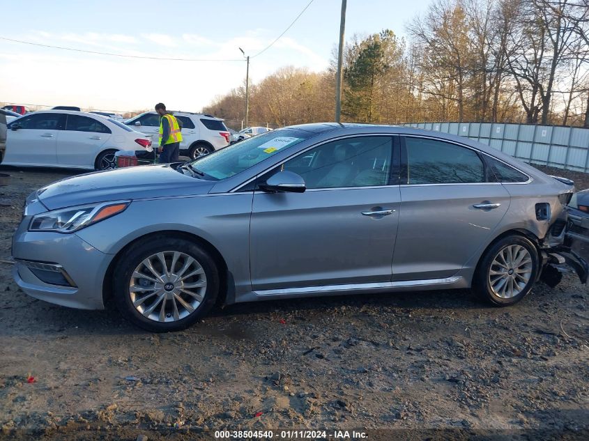 2015 HYUNDAI SONATA LIMITED - 5NPE34AF7FH078617