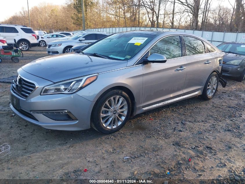 2015 HYUNDAI SONATA LIMITED - 5NPE34AF7FH078617